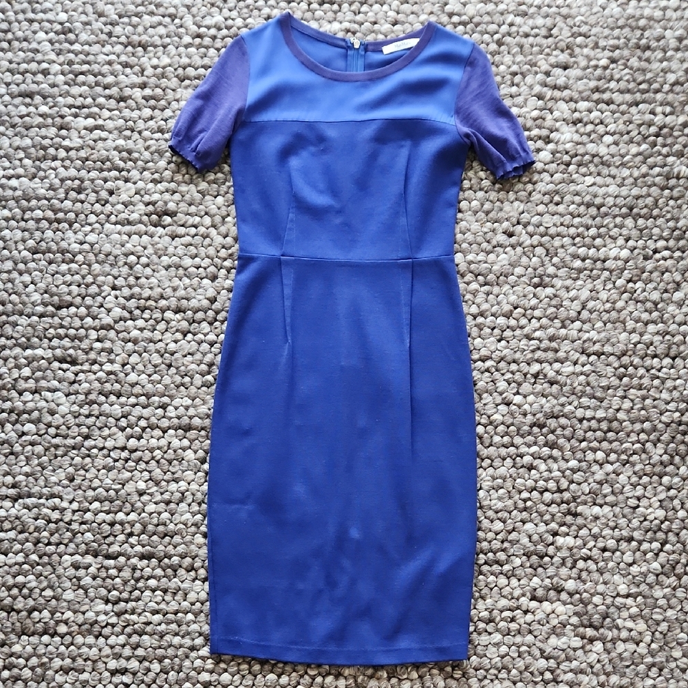 MaxMara Royal Blue Midi Dress